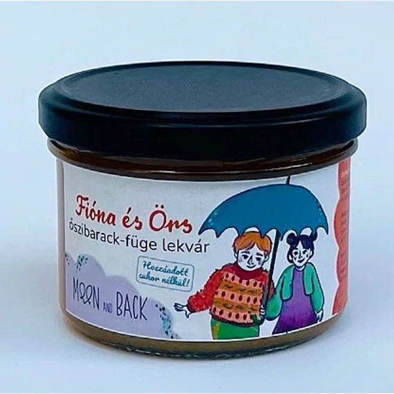 Fióna és Örs (cukormentes őszibarack füge lekvár)
