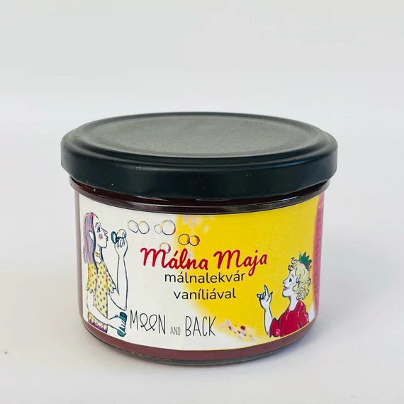 Málna Maja (vaníliás málna lekvár)