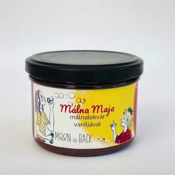 Málna Maja (vaníliás málna lekvár)