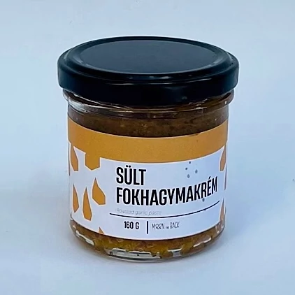 Sült fokhagymakrém