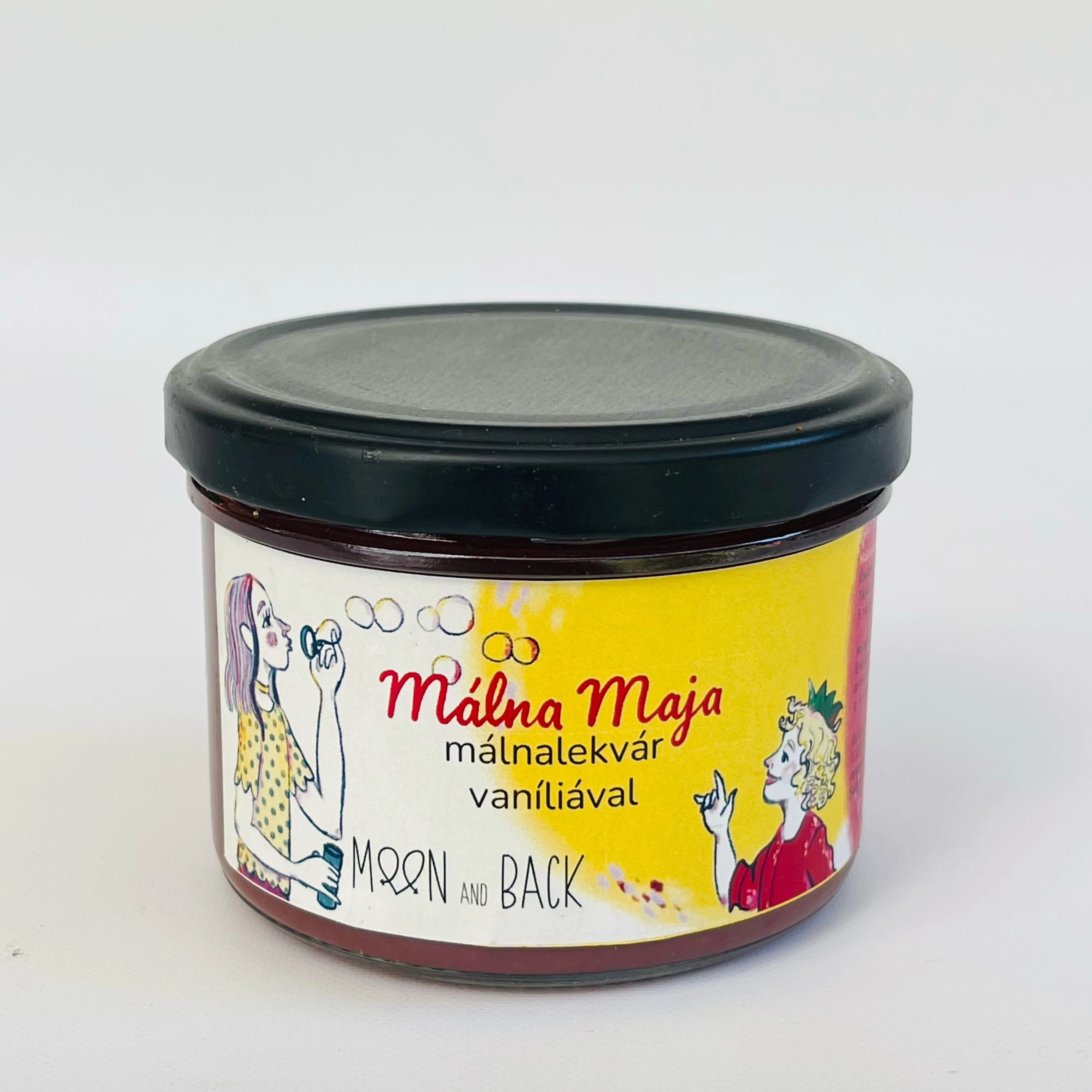 Málna Maja (vaníliás málna lekvár)