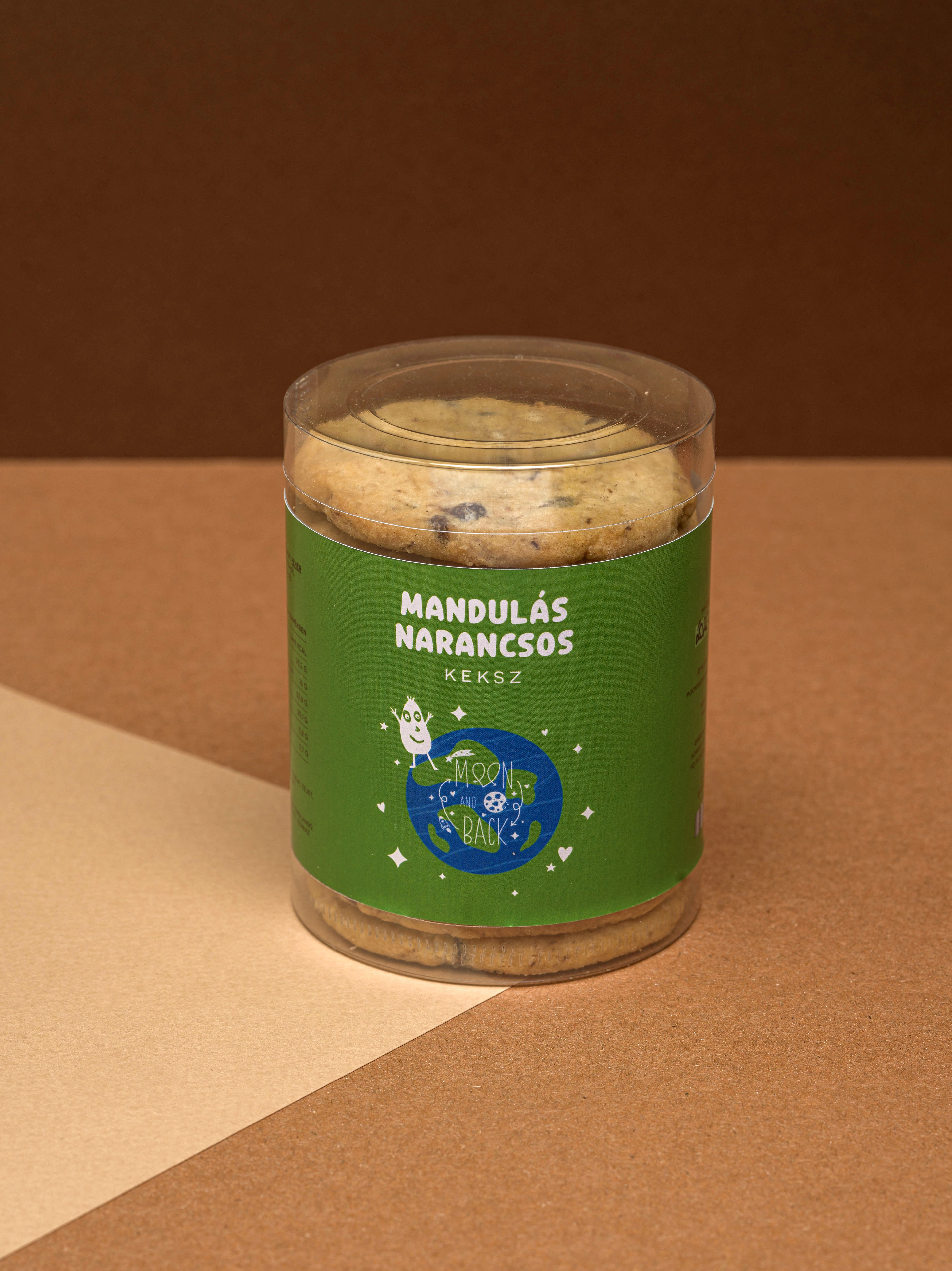 Mandulás duplacsokoládés keksz (doboz)