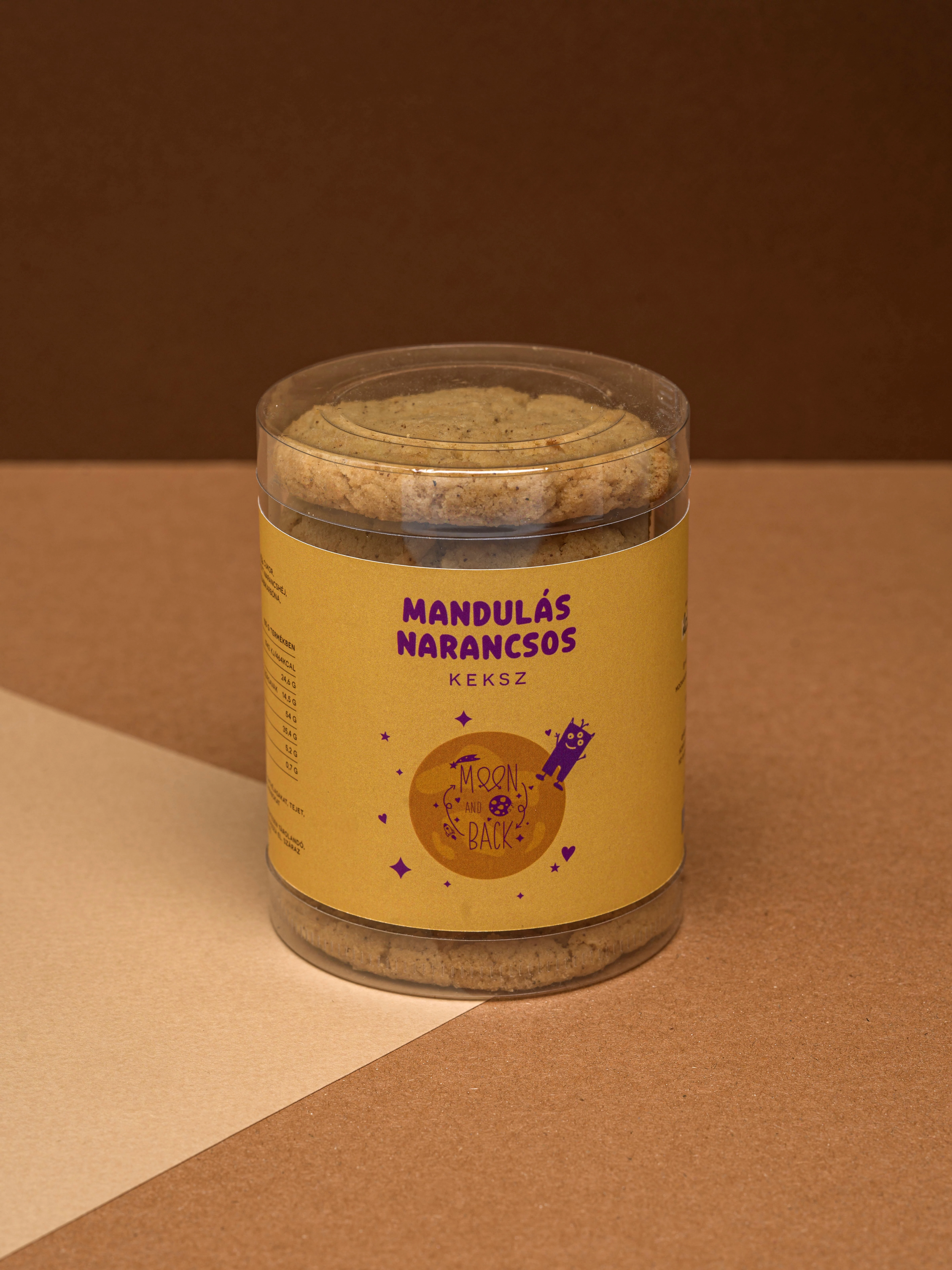 Mandulás narancsos keksz (doboz)